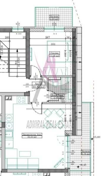 Продава се Двустаен апартамент в Варна, Кайсиева градина - 68 кв.м за 1140 €/кв.м - Снимка #3