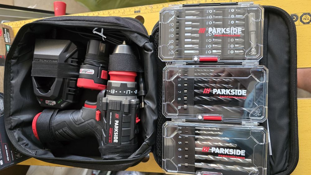 Cheie Antrenor cu clicket Parkside Perf 20V Si Masina Insurubat 12V