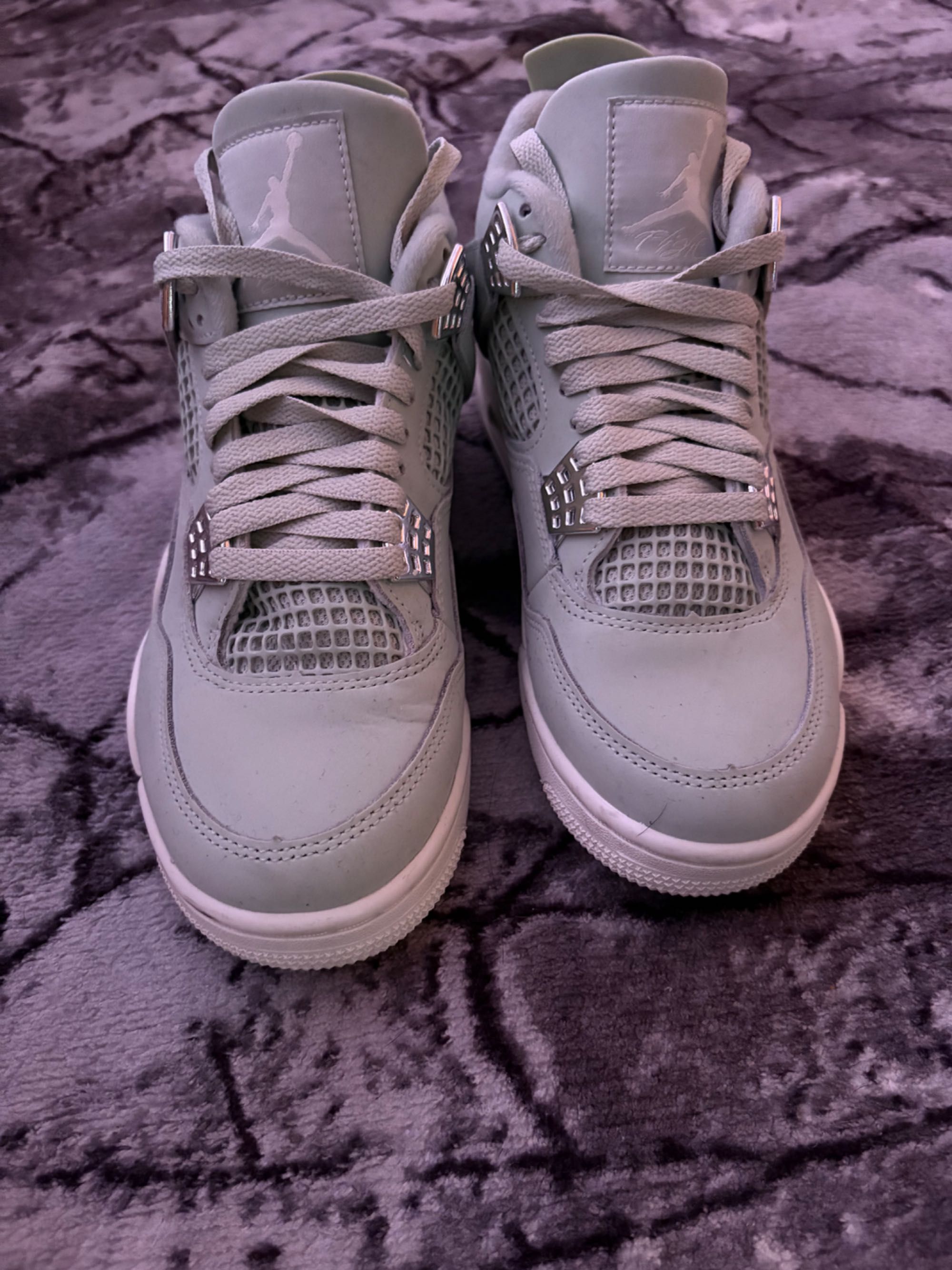 Air Jordan 4 seafoam – като нови, 100% оригинал