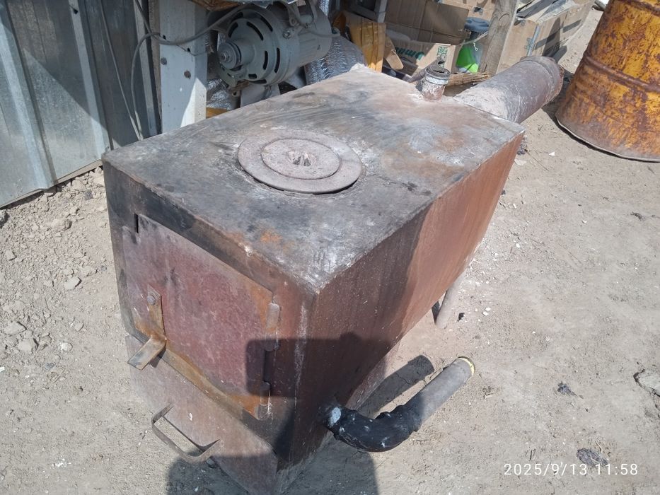 Продам печь с водяным отоплением