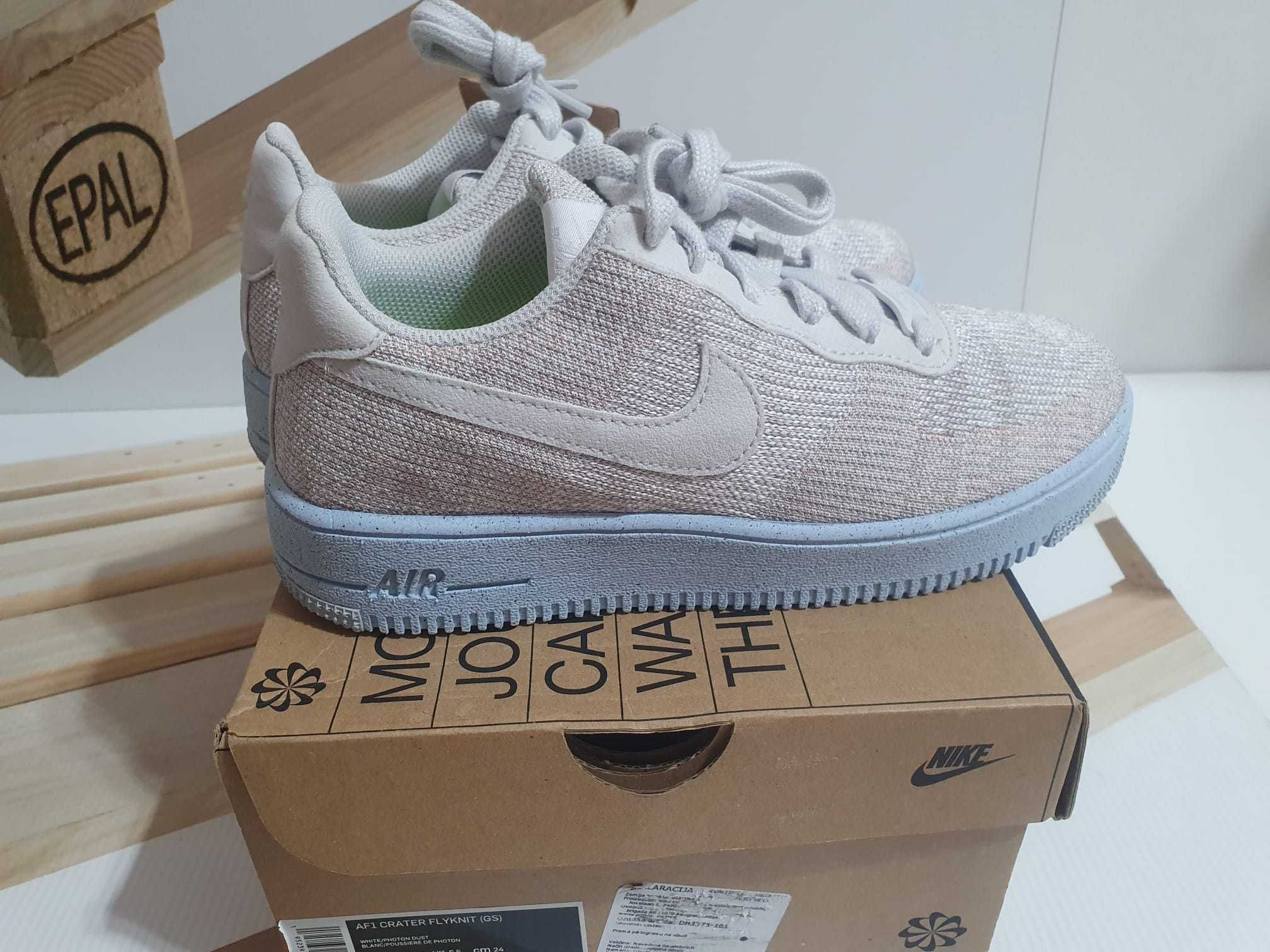 Nike AF1 Crater Flyknit masura 38.5 originali noi in cutie