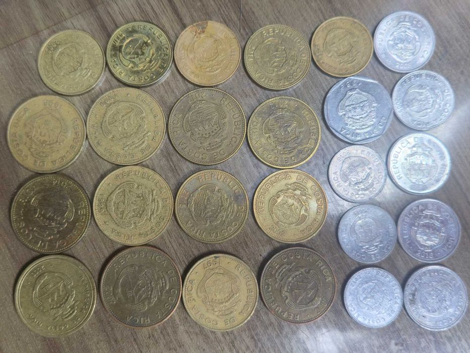 монети Коста Рика  26 бр