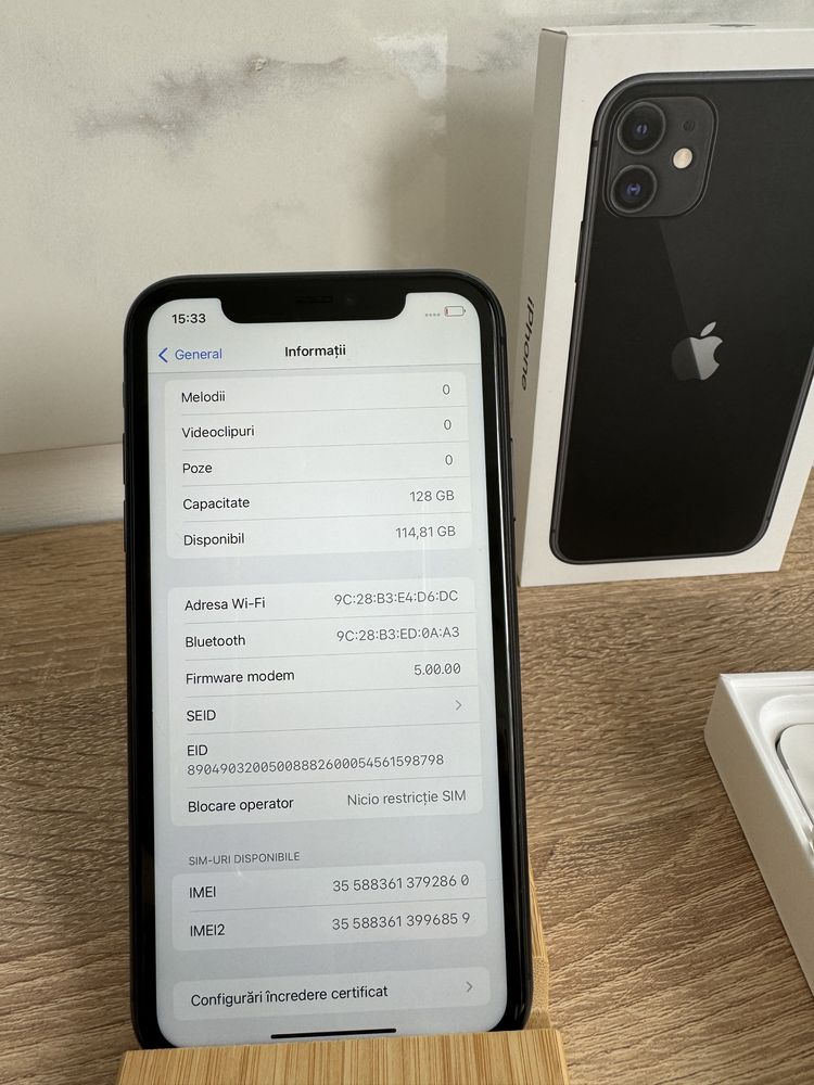 iPhone 11, 128Gb, Bat 86%, Cutie