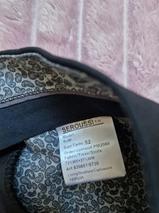 Costum ceremonie BKS + cămasă Genarte, stare impecabilă - 1400 lei
