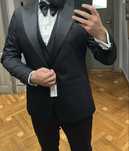 Costum de ceremonie Viggo Negru din 3 piese