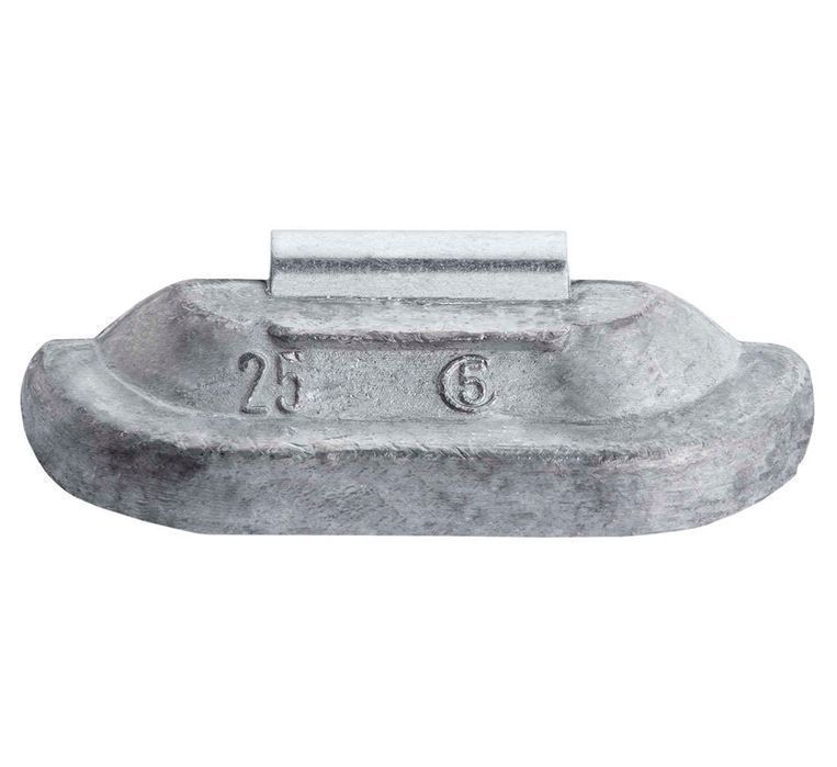 Cutie contragreutati pentru jante tabla 25 grame - 100 buc - pb 2.6 kg