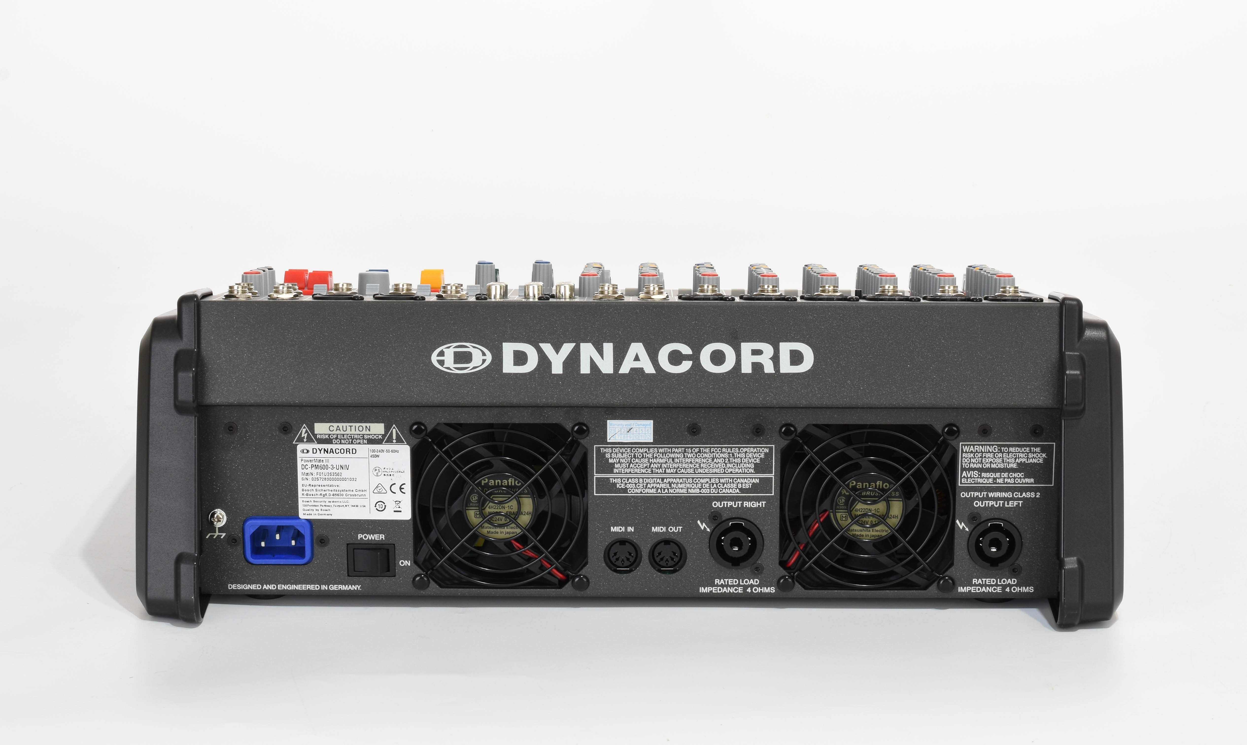 DYNACORD PowerMate 600-3 audio mixer 2X1000W (CLONE)