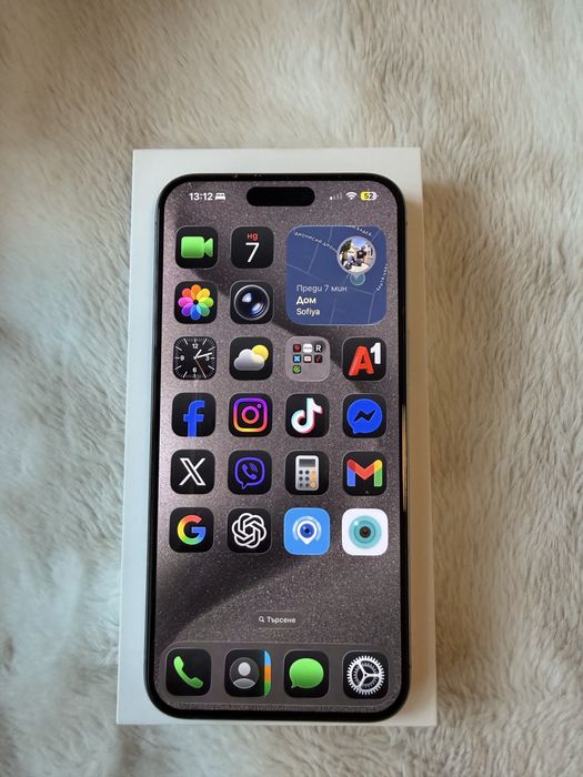 !Запазен! Apple iPhone 15 Pro Max 256GB - Перфектен! Гаранция!