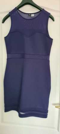 Лилава  рокля H&M