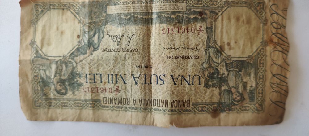 Vand colectie bacnote vechi