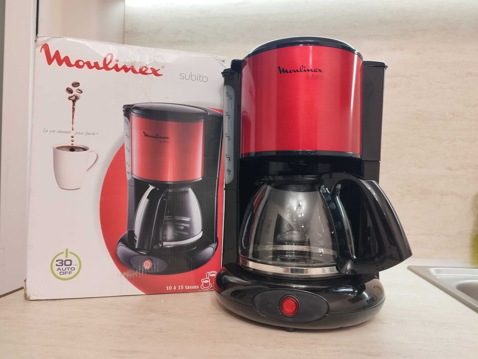 Moulinex Subito FG360811 Кафемашина с филтър от неръждаема стомана