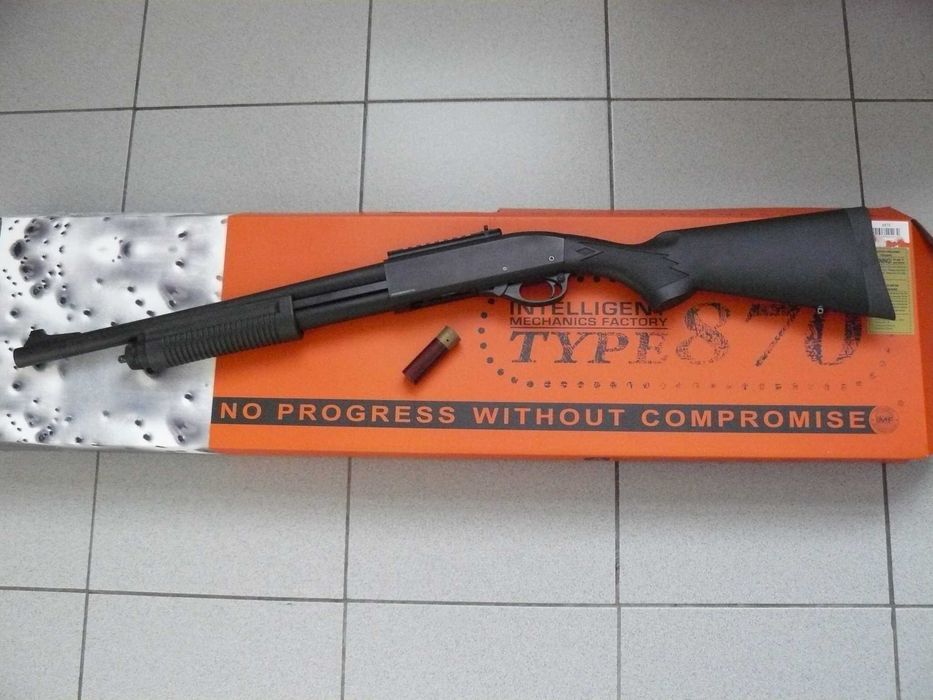 Pusca Shotgun Airsoft M8870 REMINGTON Golden Eagle,Noua,Green Gas