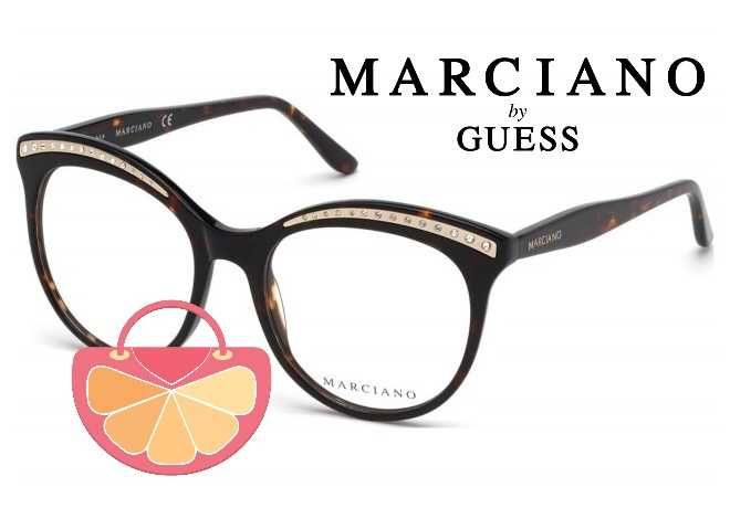 MARCIANO BY GUESS – Дамски рамки за очила "BROWN N CRYSTAL" нови кутия