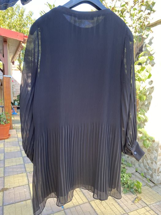 Rochita din voal, culoare negru, marimea XS