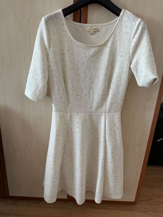 Rochie midi albă mărimea S