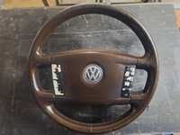 Volan + airbag maro complet Vw Touareg 7L Phaeton