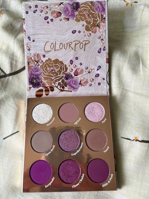 ColourPop Locket Down палитра сенки за очи
