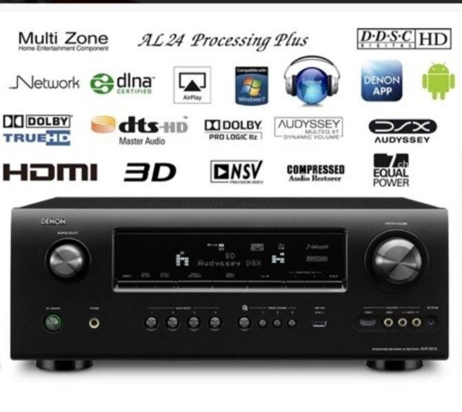 7.2 канален ресивър DENON avr-3312 Network 3D HDMI