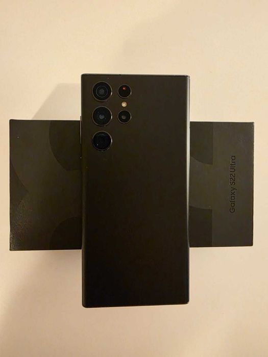 S22 Ultra 128 GB Phantom Black Full Box