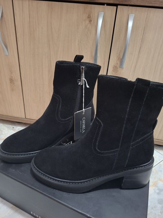 НОВИ Дамски боти CARMELA Ест.Кожа