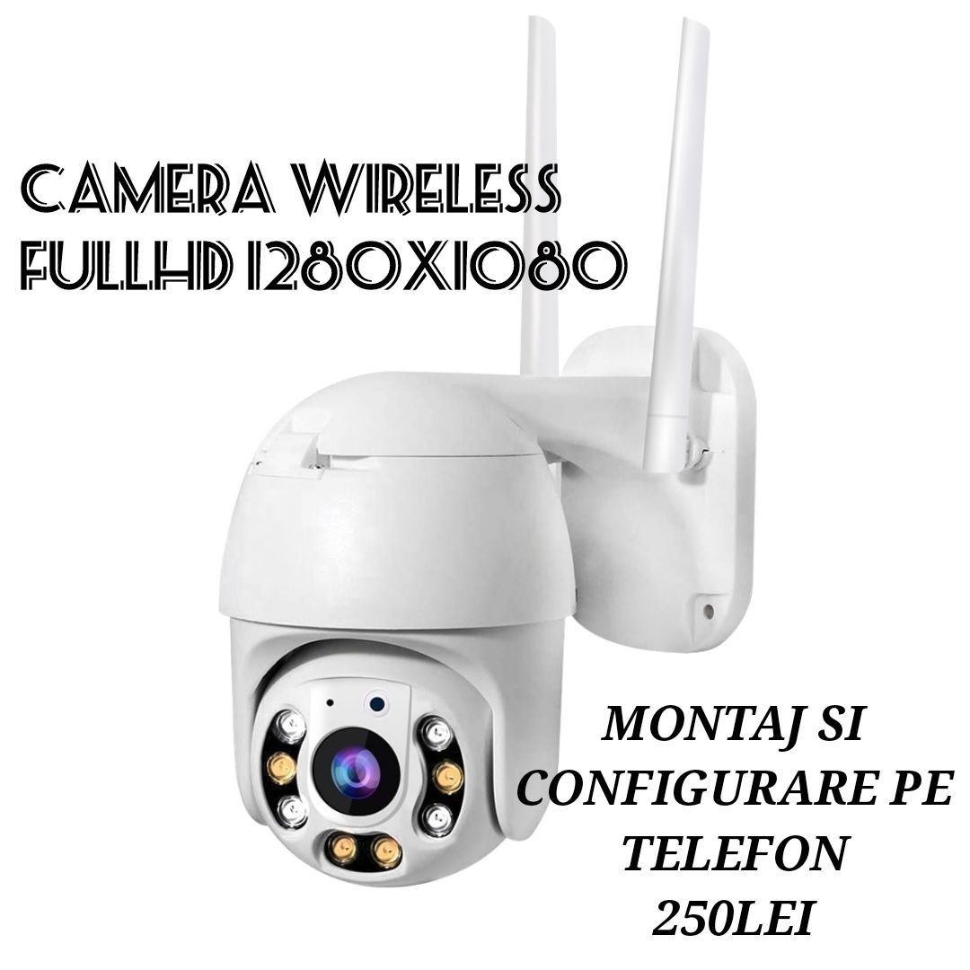 Camera Supraveghere Wifi Montaj Inclus