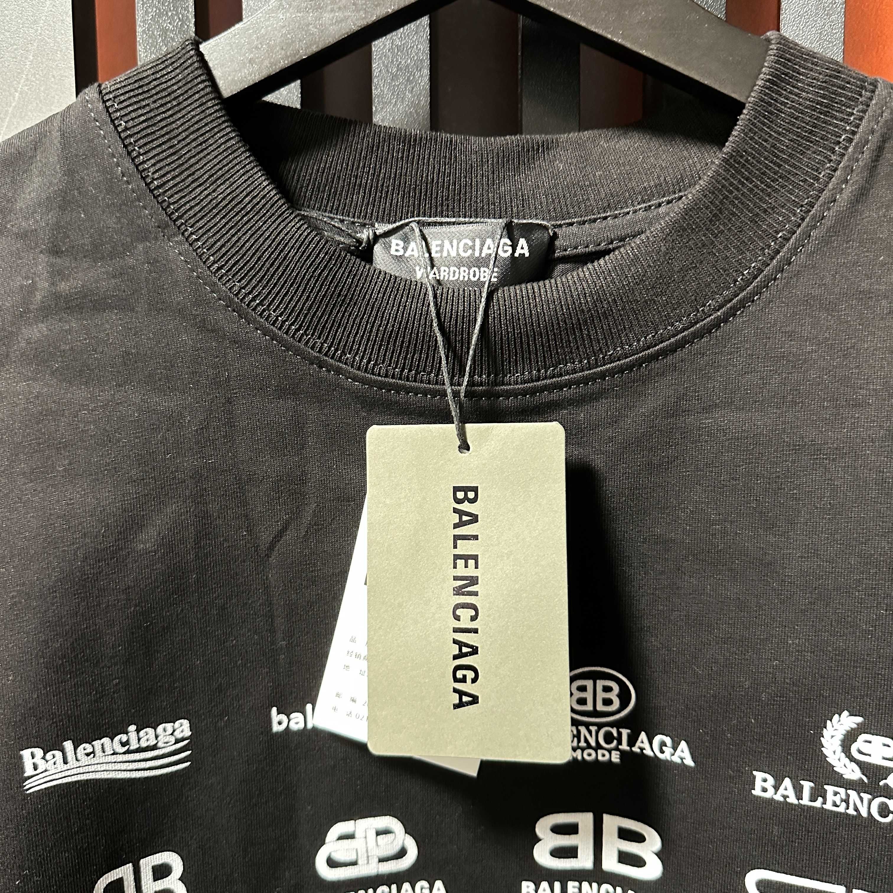 Tricou unisex Balenciaga model nou din 2023  unisex barbati femei dama