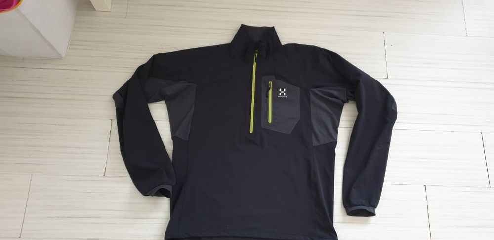 Haglofs Windstopper Stretch 3/4 ZIP Mens Size L ОРИГИНАЛ! Мъжко Яке!
