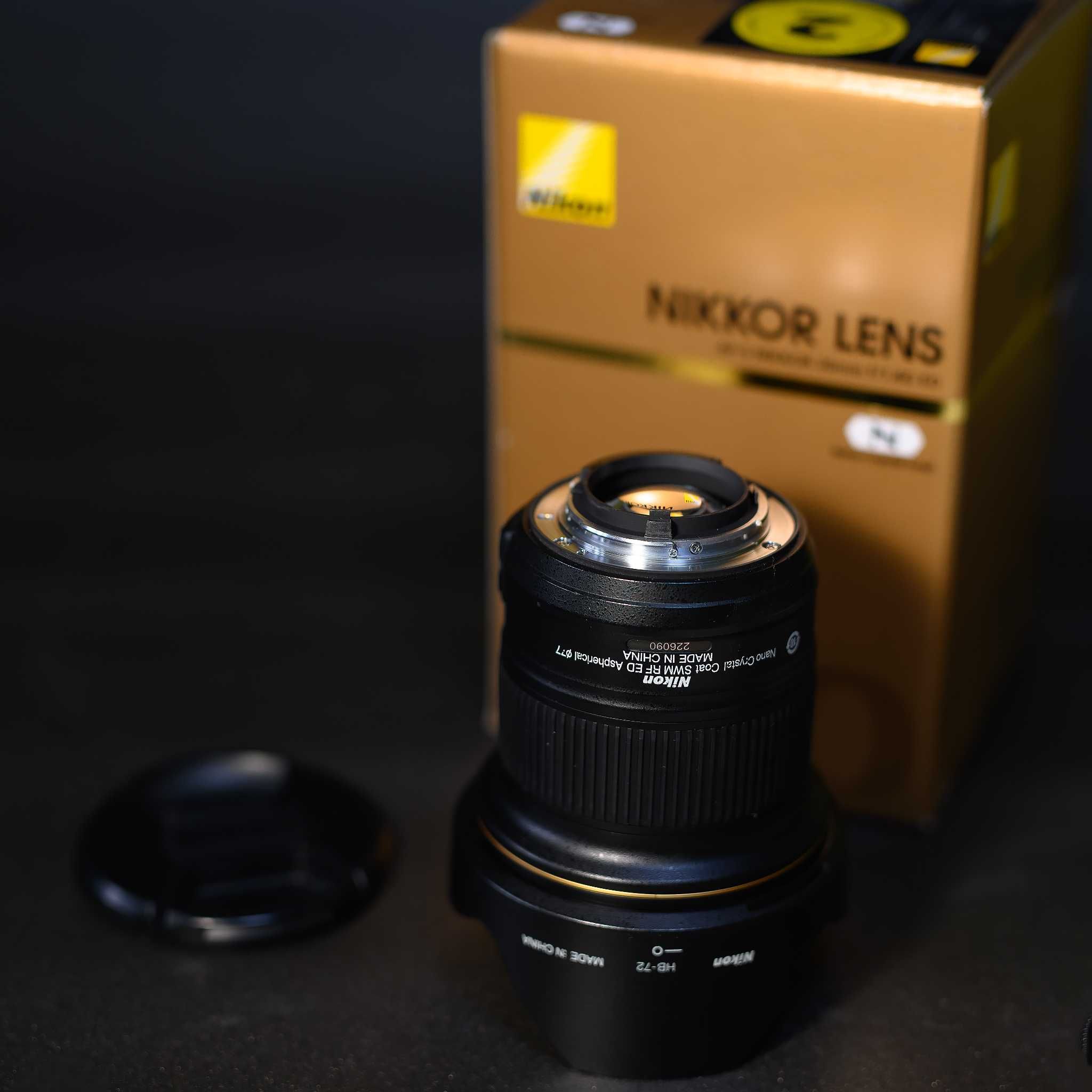 Obiectiv Foto DSLR Nikon 20mm f1.8g Nano Couting af-s