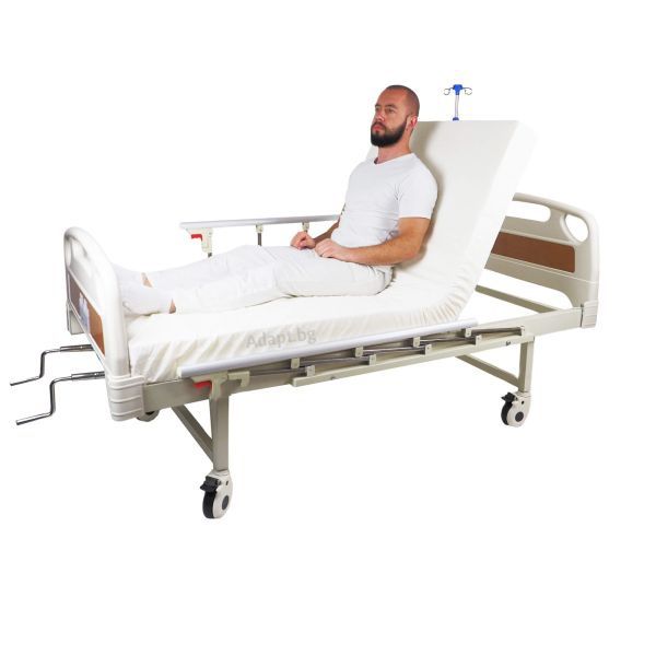 Механично болнично легло Ерго с гаранция и пасивен антидекуб.матрак