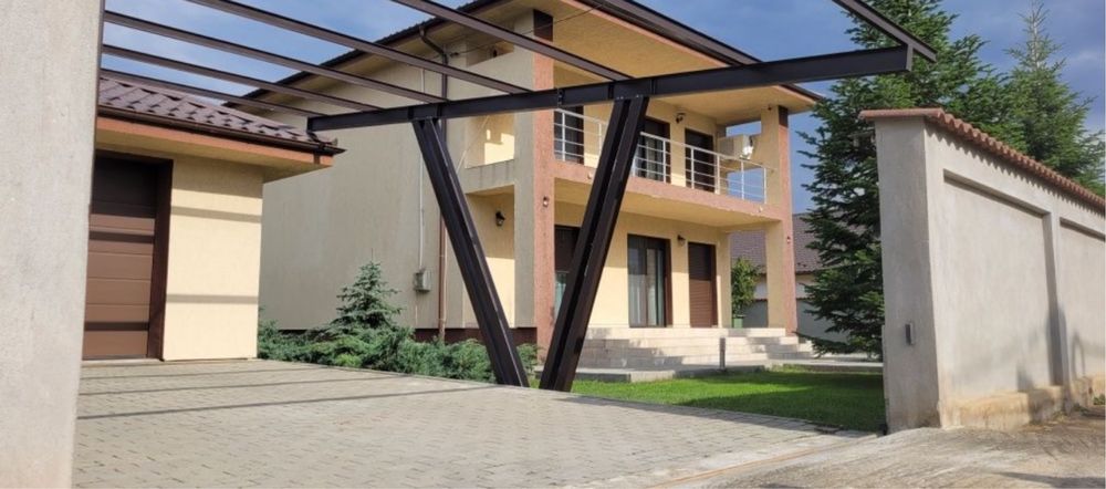 Carport solar/ structura pentru panouri fotovoltaice/ montaj
