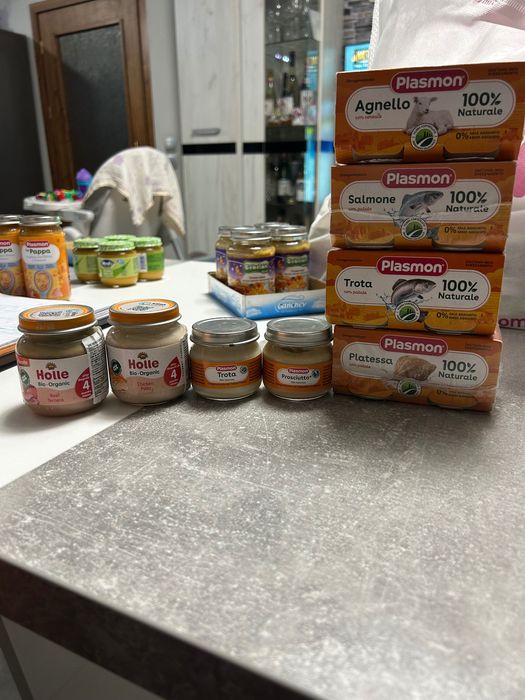 ПРОМОЦИЯ Бебешки пюрета и заготовки