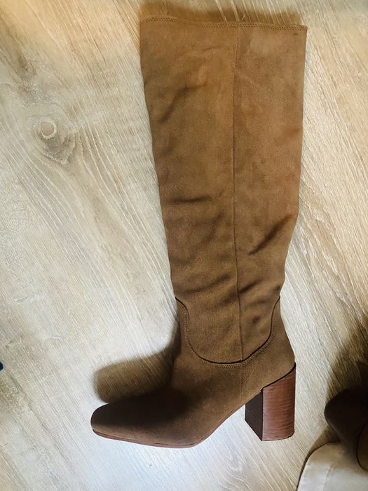 Cizme inalte Mango piele naturala (37,38)