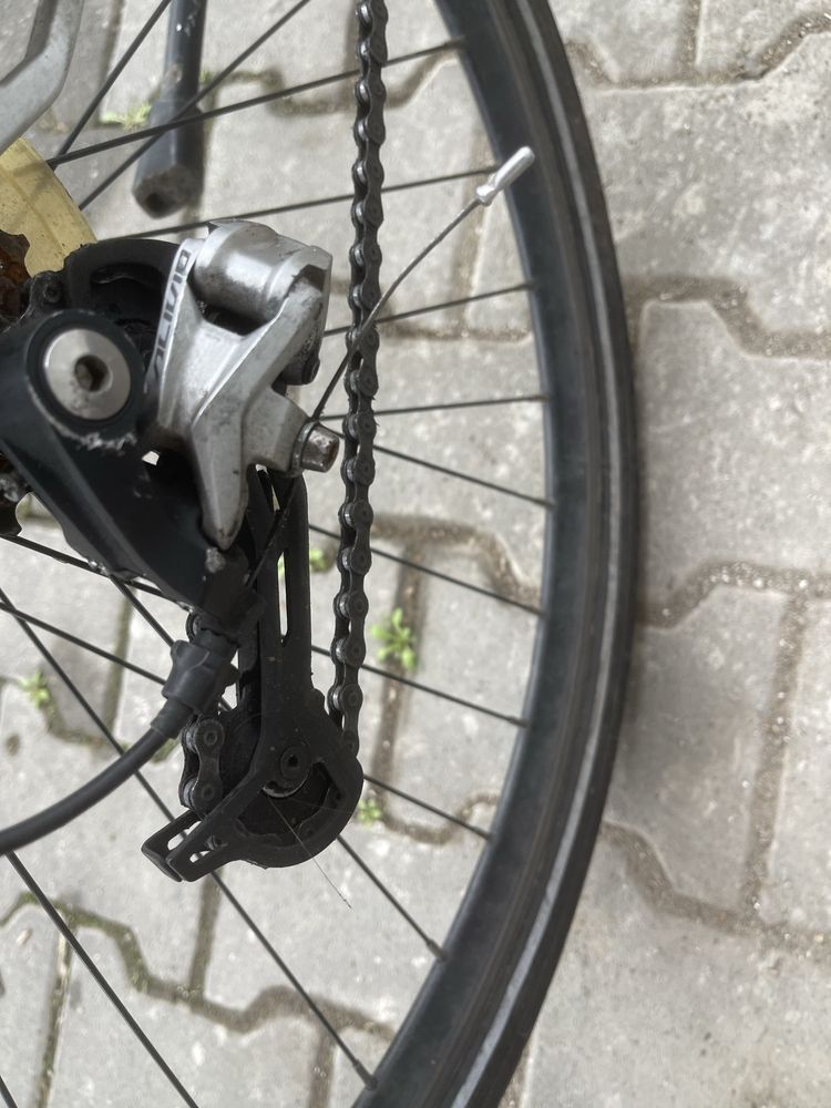 Bicicleta Crosswave Crosscountry trekking 27 viteze cadru aluminiu
