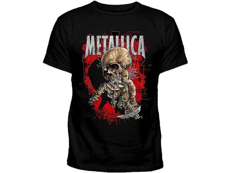 Рок тениска Metallica Модели и размери