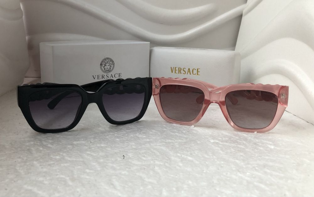 Дамски слънчеви очила котка черни розови