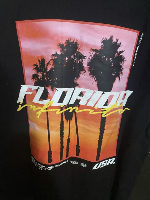 Tricou Negru barbati Florida New Yorker
