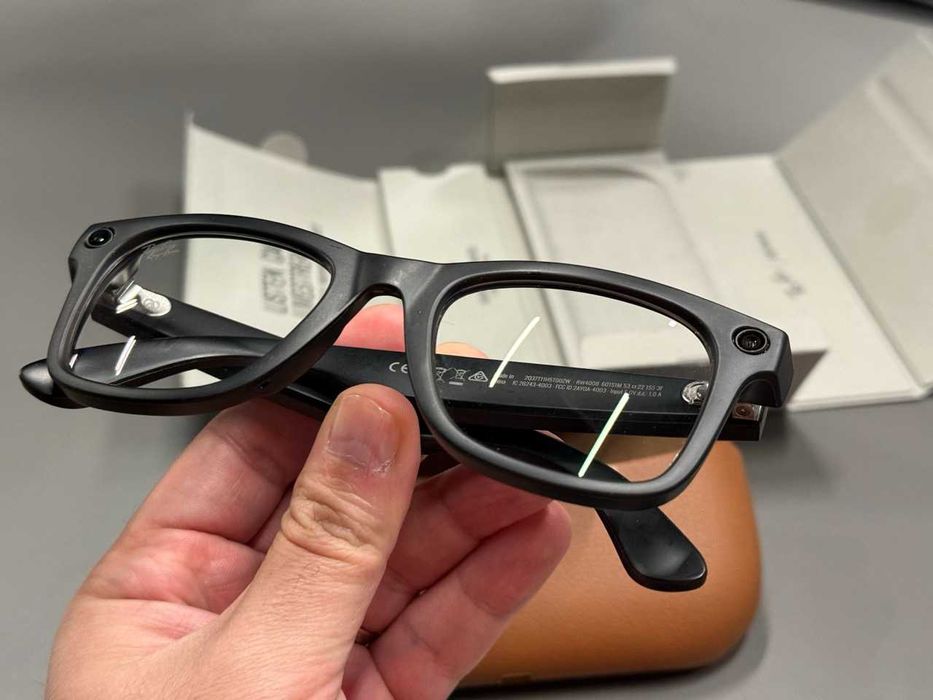 Ray-Ban Meta WAYFARER Gen 2, marime L, Transition Lens, Graph. Green