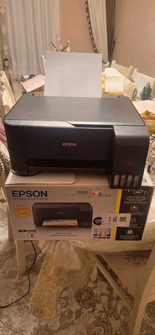 Продам принтер epson 3в1 L3150 wifi