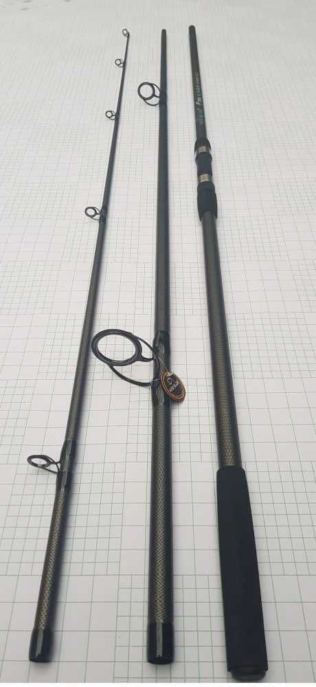 Lanseta 3,6 metri WIND BLADE Fino CARP EB-1 din 3 bucati 3,75LBS 50mm