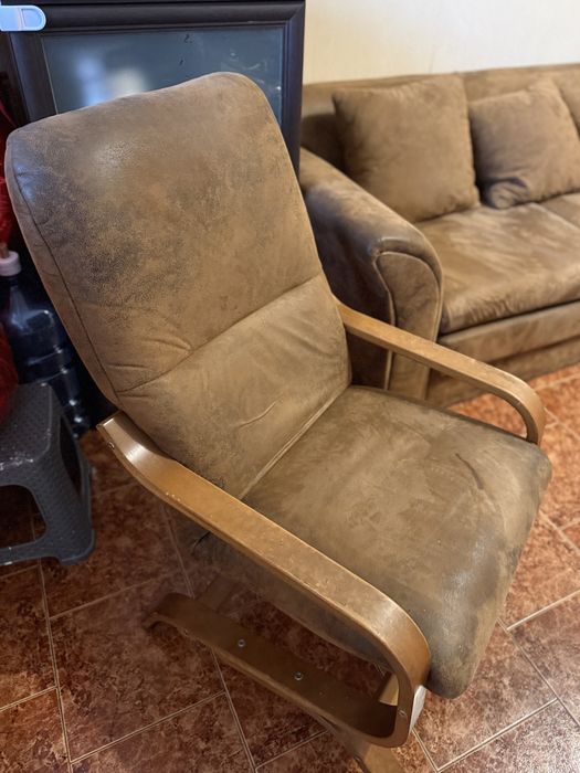 Диван с 2 кресла