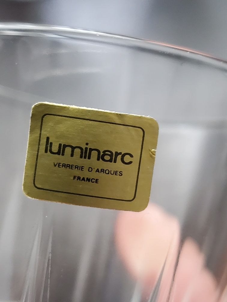 Șase  pahare vintage Luminarc