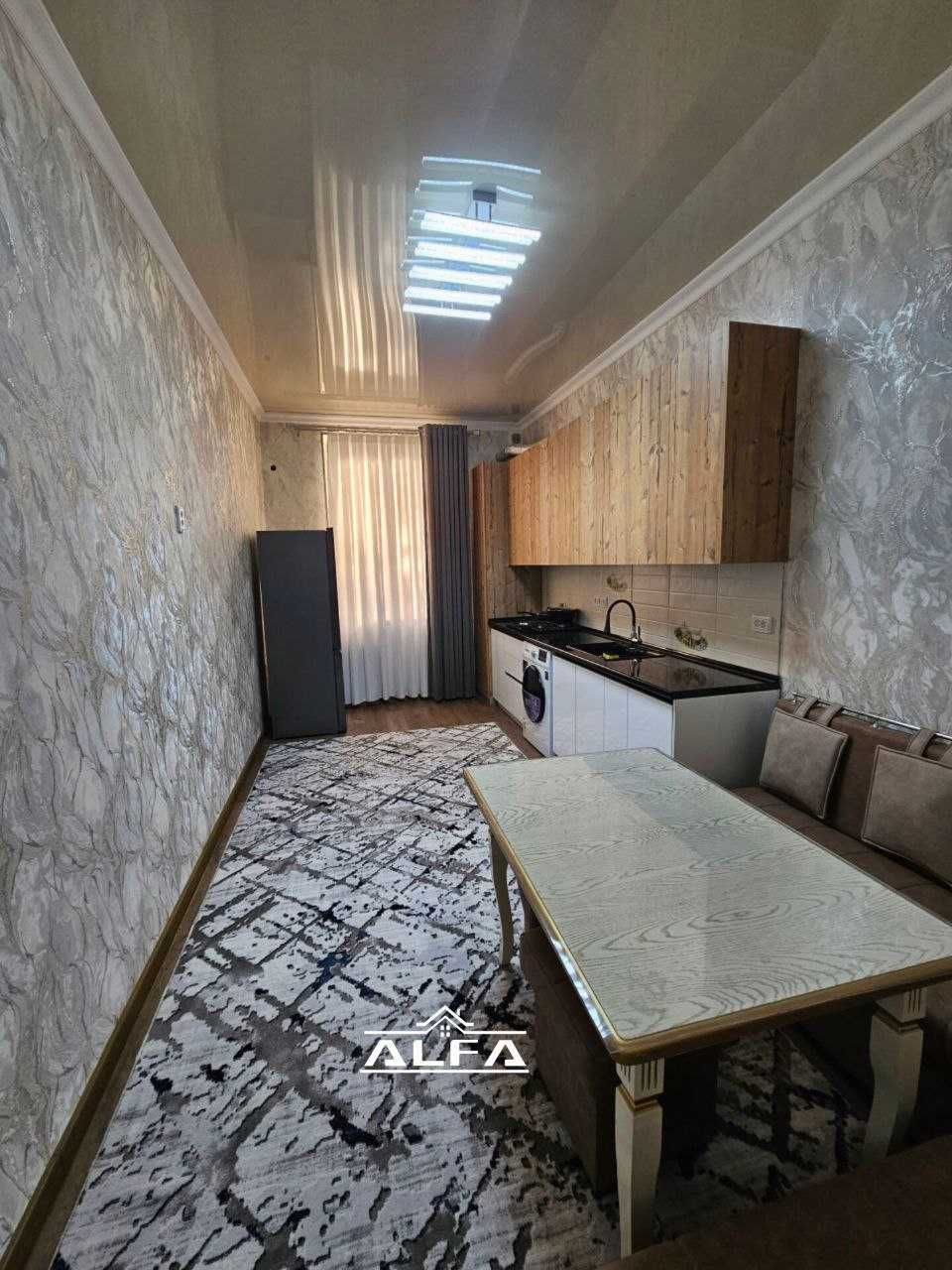 2 xonali qilingan 50m² 1-qavat + 50m² podval.