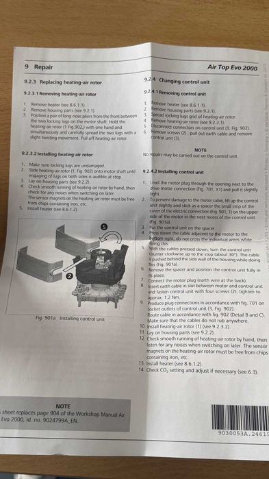 Автономно отопление WEBASTO 9034039A