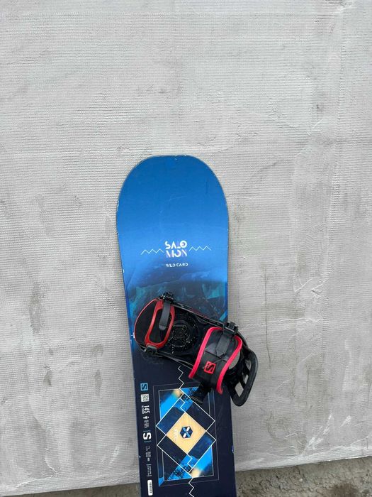 Placa snowboard Salomon Wild Card 145cm +legaturi Salomon M