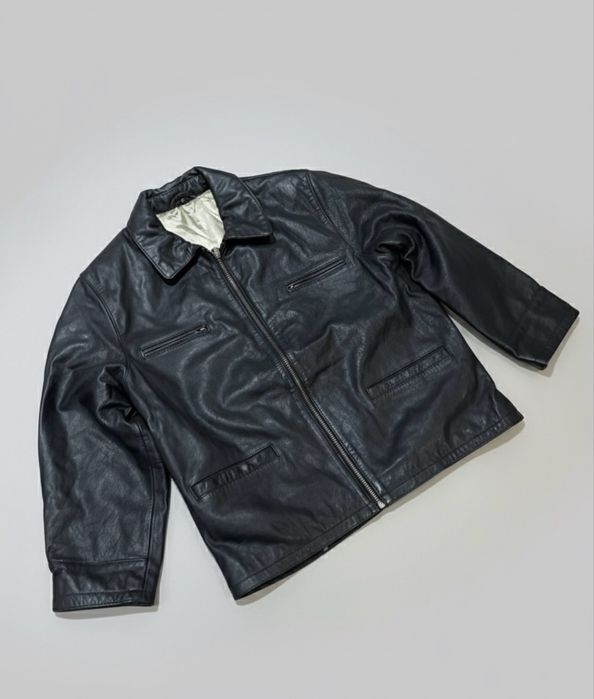 Винтидж Кожено Яке "Front Line"