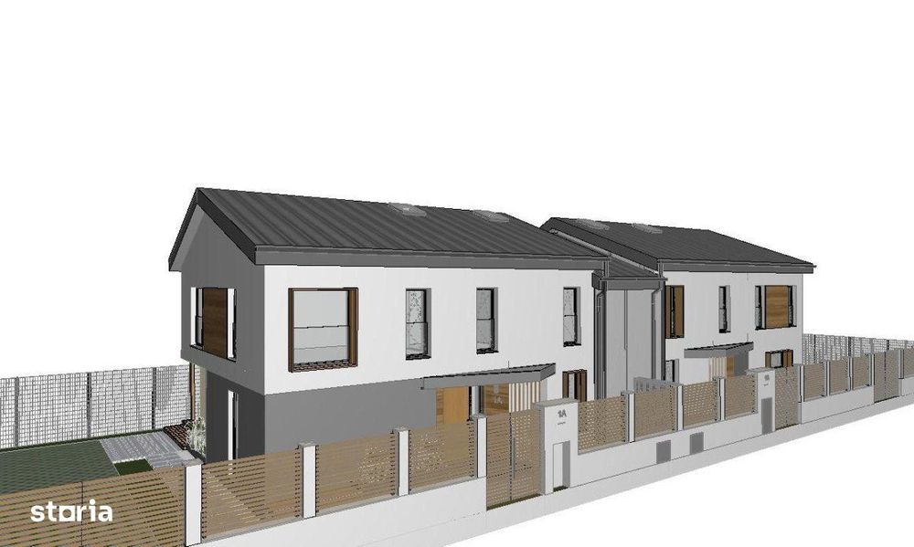 Duplex, PF , predare semifinisat, 129 mp, 280 teren, zona Terra