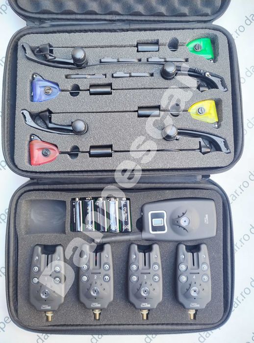 Set 4 Avertizori cu Statie FL JY-19+4 Swinger led MKM3 LUMINO = penare