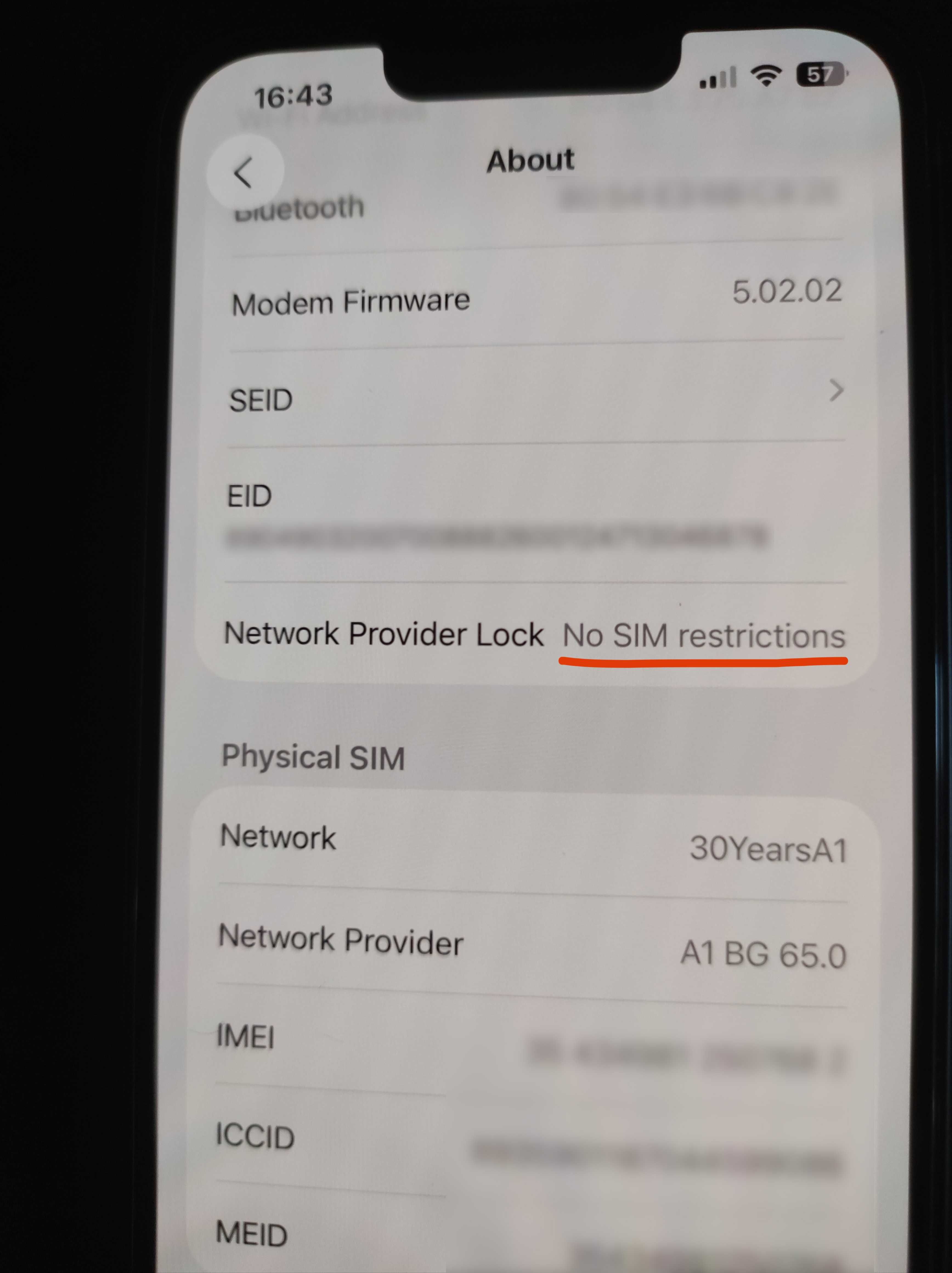 iPhone 13 128GB – Отлично състояние, батерия 100%, отключен