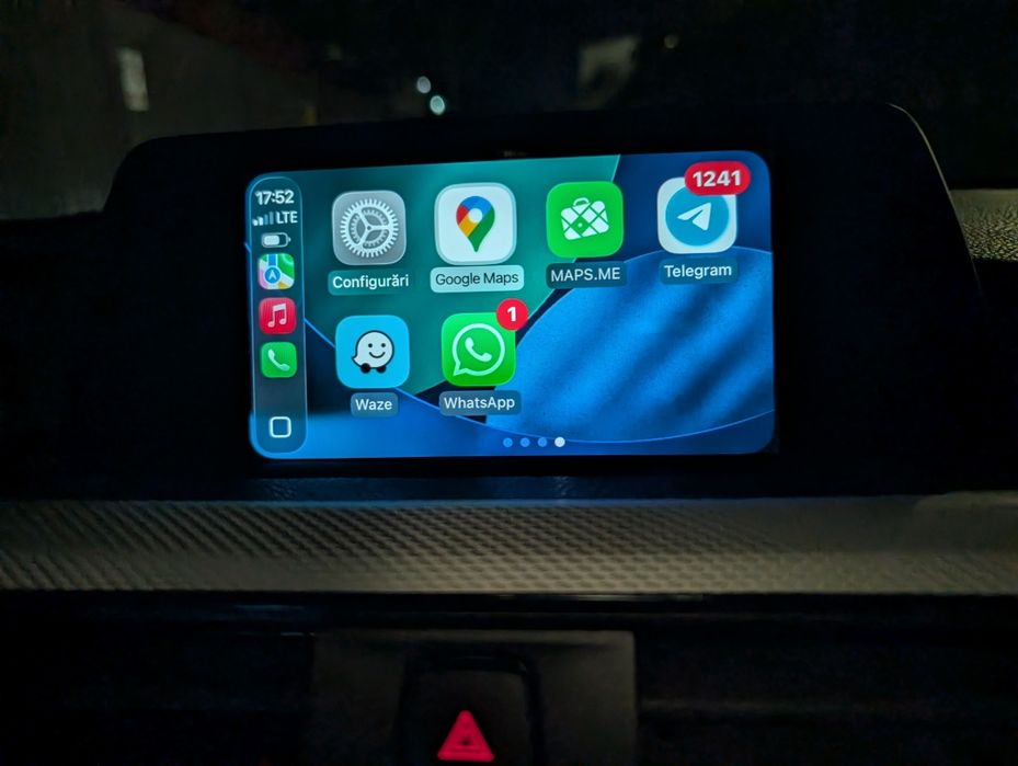 Stick USB hărți BMW Mini activare CarPlay antena WiFi Android Update
