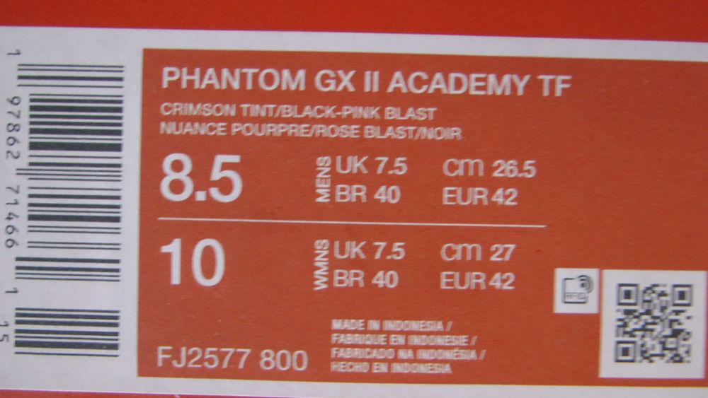 Ghete fotbal sintetic NOI Nike Phantom GX II Academy marimea 42